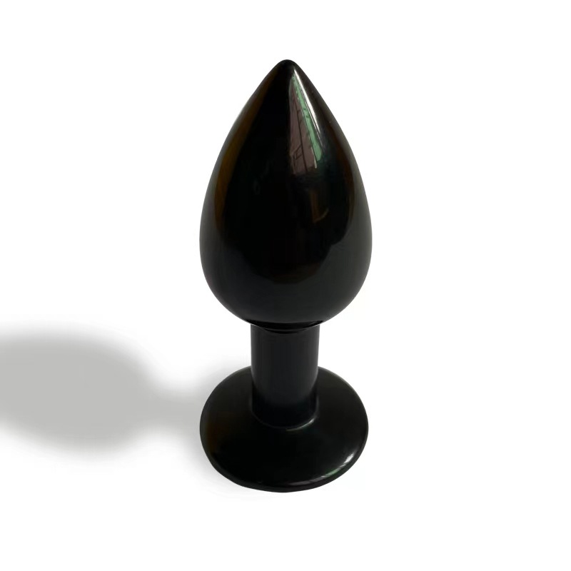 GS01--Jade anal plug, opal, obsidian anal plug