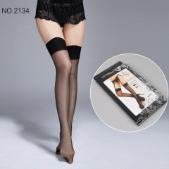 2134--beileisi ultra-thin stockings soft ribbed high stockings