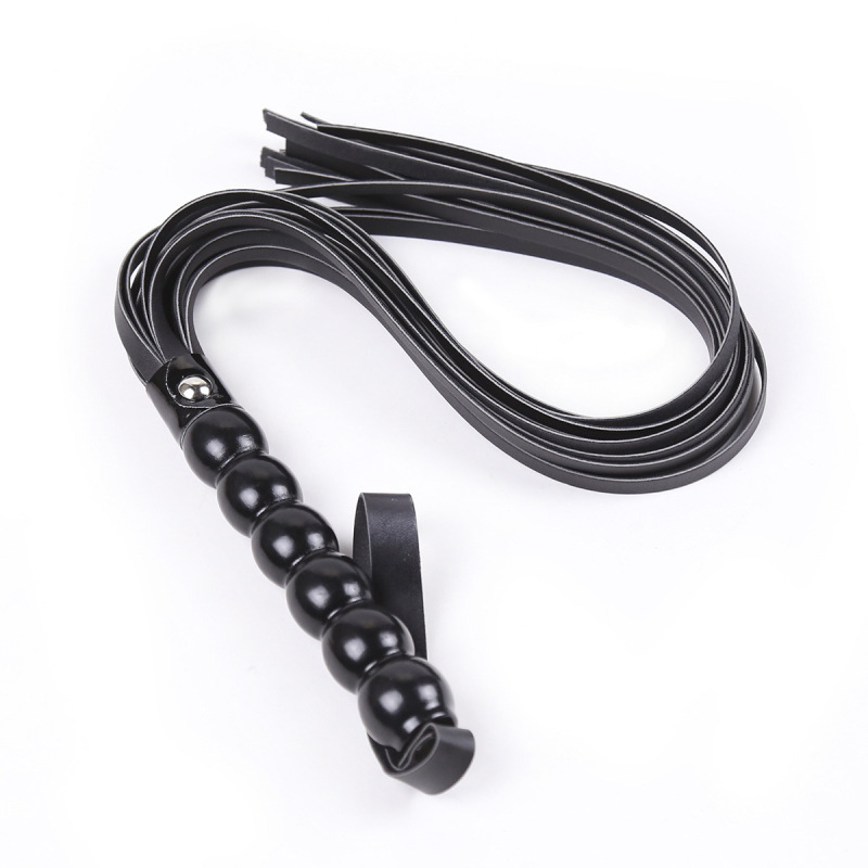 291302052-Sex toys, gourd handle, leather whip, loose whip, hand-woven riding whip, alternative toy