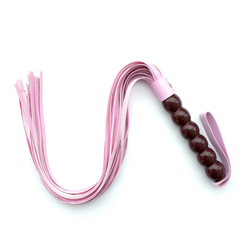 291302052-Sex toys, gourd handle, leather whip, loose whip, hand-woven riding whip, alternative toy