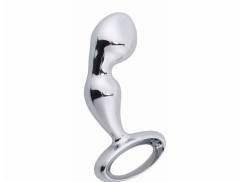 wo-32-For men and women who go out, they wear anchor metal anal plugs, adult products, anal expansion backcourt, hand-held handle anal plugs