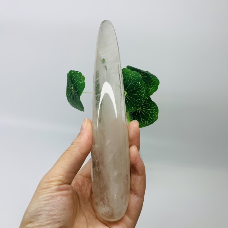 S158--Natural crystal multi-material crystal massage stick
