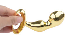 wo-32-For men and women who go out, they wear anchor metal anal plugs, adult products, anal expansion backcourt, hand-held handle anal plugs