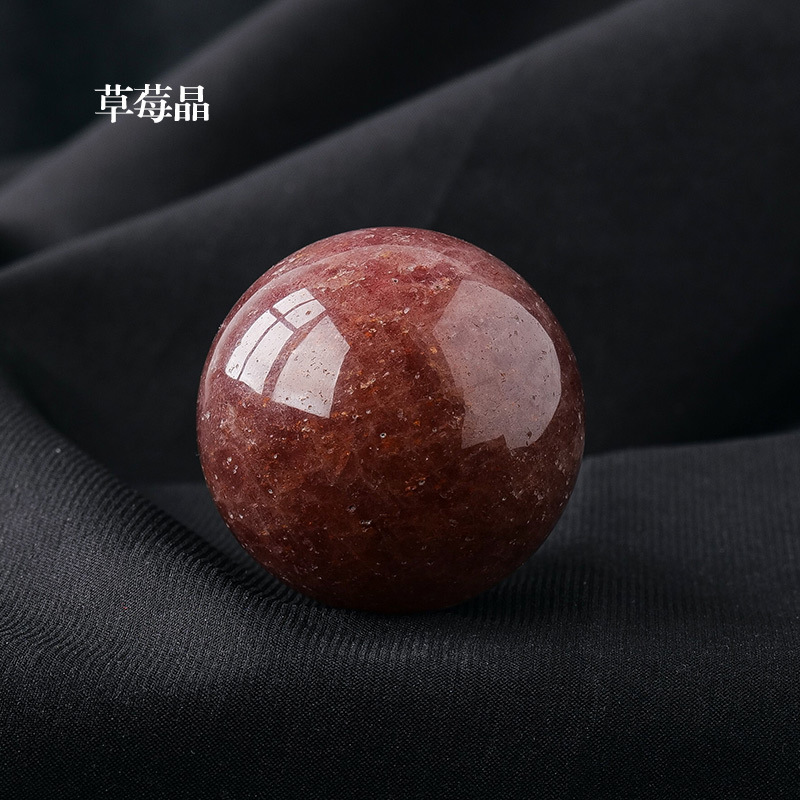 S159--Natural stone anal exercise ball