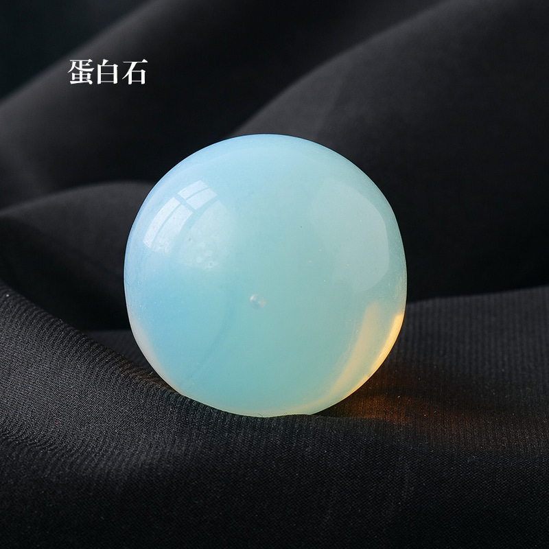 S159--Natural stone anal exercise ball