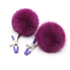 202400082-Sex toys, flirting feather breast clamps, breast clamps, alternative toys, couple bonding supplies