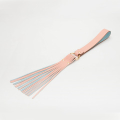 P025--Sexy leather whip spanking tool leather tassel loose whip flirting sp swatter