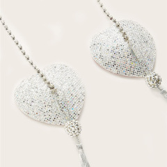 DCD0129--Love chest chain jewelry sexy ladies halter neck body chain nipple chain