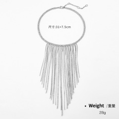DNCN03562-1--High-end design exquisite girl's choker party necklace