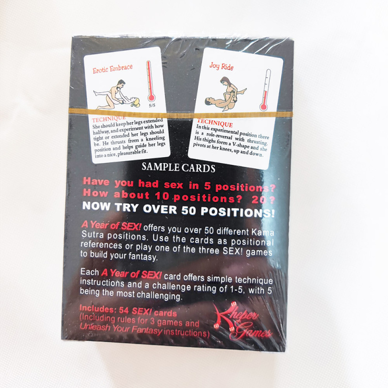 Ka01--a year of Sex card
