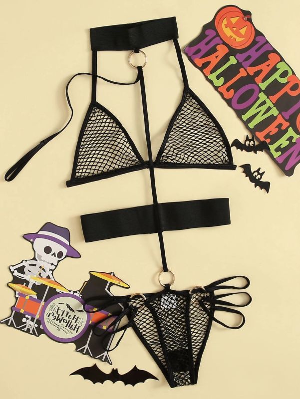 8063--Sexy mesh bodysuit sexy lingerie