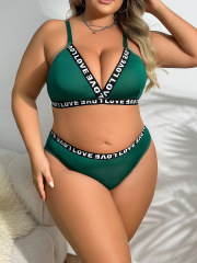 10084--High-end quality new large size sexy and fun sports 2-piece set