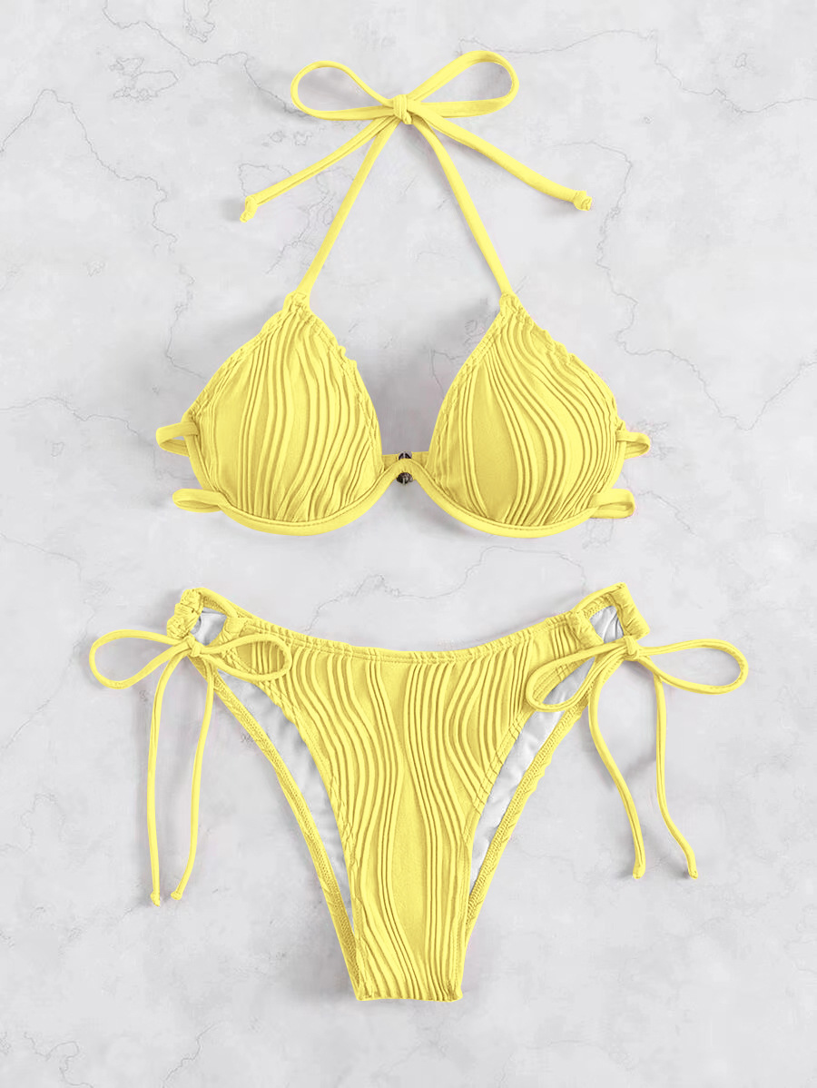 YH23128--Swimsuit split sexy foreign trade bikini ladies bikini swimsuit