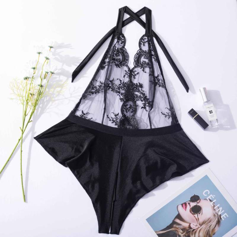 CT0912--New style strappy open sexy underwear body shaping jumpsuit