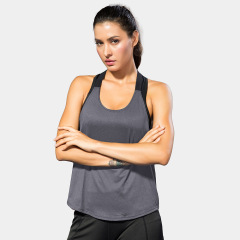 2011--Women's sports vest, fitness running, camisole blouse, quick-drying breathable loose vest