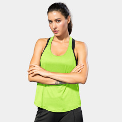 2011--Women's sports vest, fitness running, camisole blouse, quick-drying breathable loose vest