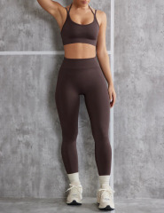 A23B034+A23L036--New seamless yoga wear women's suit