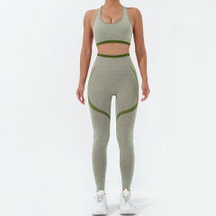 A23B111Y+A23B111K--Yoga Wear Suit Women's Pilates Training Sports Wear Yoga Suit