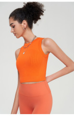 WXM5367--Seamless outer wear sports bra, shockproof fitness yoga wear, bra, vest top, one cup