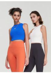 WXM5367--Seamless outer wear sports bra, shockproof fitness yoga wear, bra, vest top, one cup