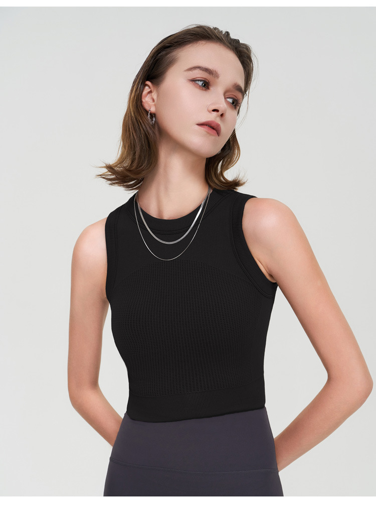 WXM5367--Seamless outer wear sports bra, shockproof fitness yoga wear, bra, vest top, one cup