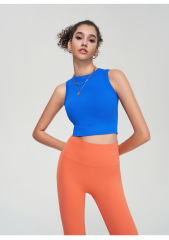 WXM5367--Seamless outer wear sports bra, shockproof fitness yoga wear, bra, vest top, one cup