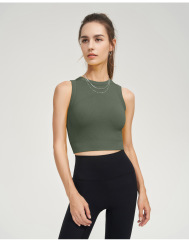 WXM5367--Seamless outer wear sports bra, shockproof fitness yoga wear, bra, vest top, one cup