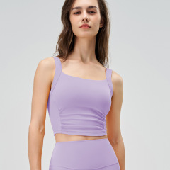 60150--Sports bra all-in-one women's shockproof running fitness bra quick-drying yoga vest with chest pad