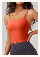 BX-022--Sling fitness vest all-in-one shockproof push-up antibacterial U-shaped back sports bra for women