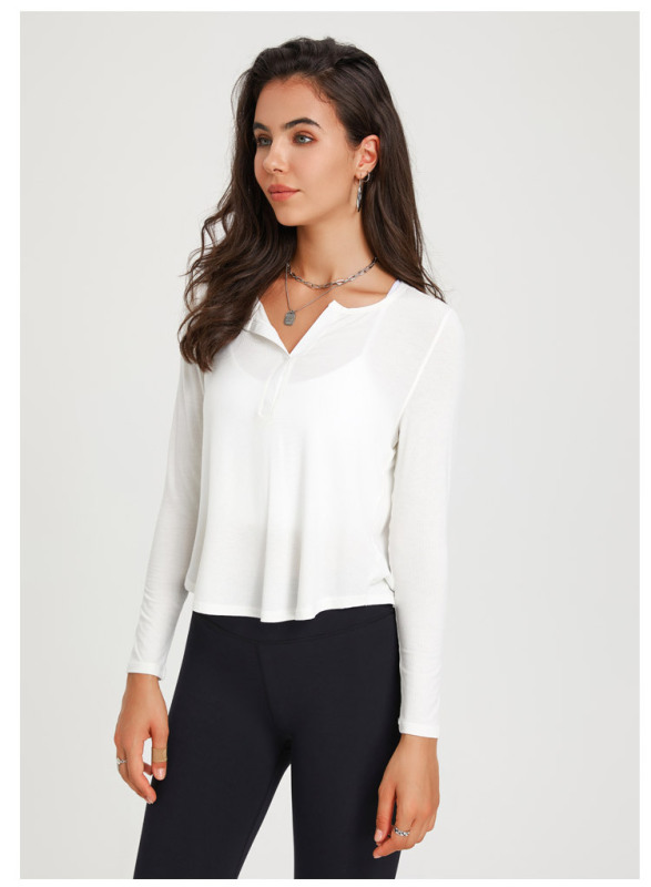 CXM060--Breathable quick-drying ribbed sports top