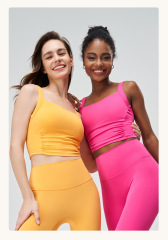 60150--Sports bra all-in-one women's shockproof running fitness bra quick-drying yoga vest with chest pad