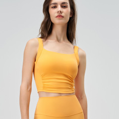 60150--Sports bra all-in-one women's shockproof running fitness bra quick-drying yoga vest with chest pad