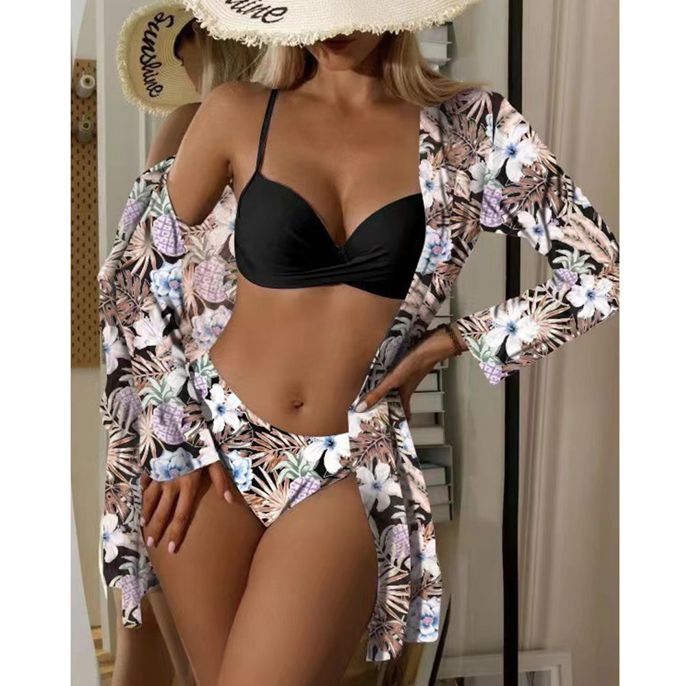 NDL2317--New bikini three piece swimsuit