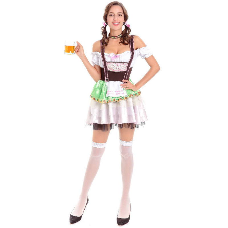 7141--German traditional Bavarian Munich national clothes beer clothes