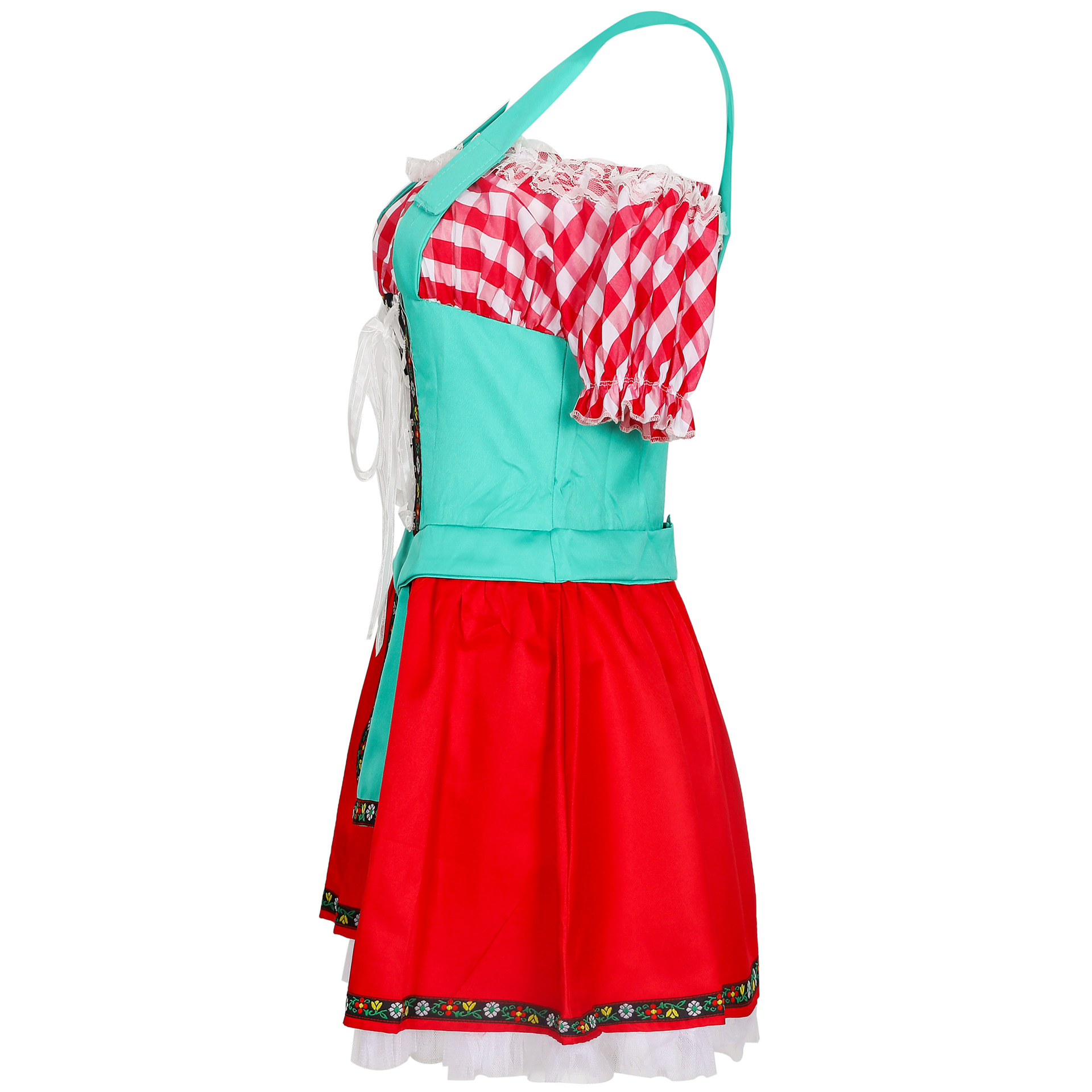 9047--Halloween sexy maid costume European and American Oktoberfest cosplay maid costume