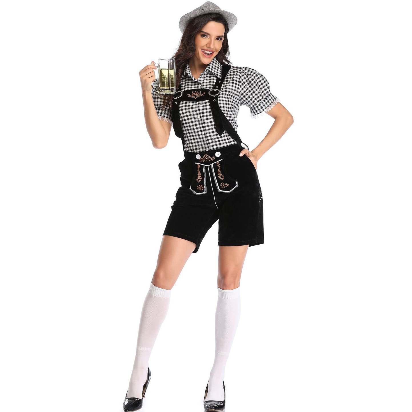 3324--New German Oktoberfest Bavarian traditional beer clothing
