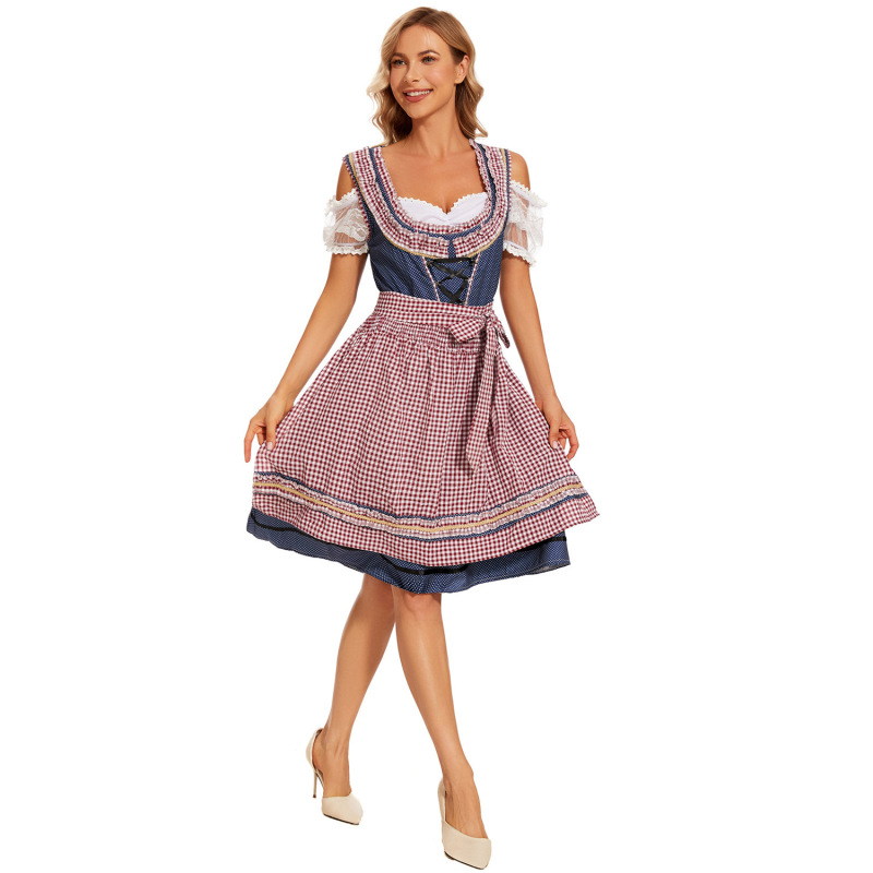 82347--Party Beer Girl Stage Performance Beer Clothes Germany Munich Ding Dong Dress