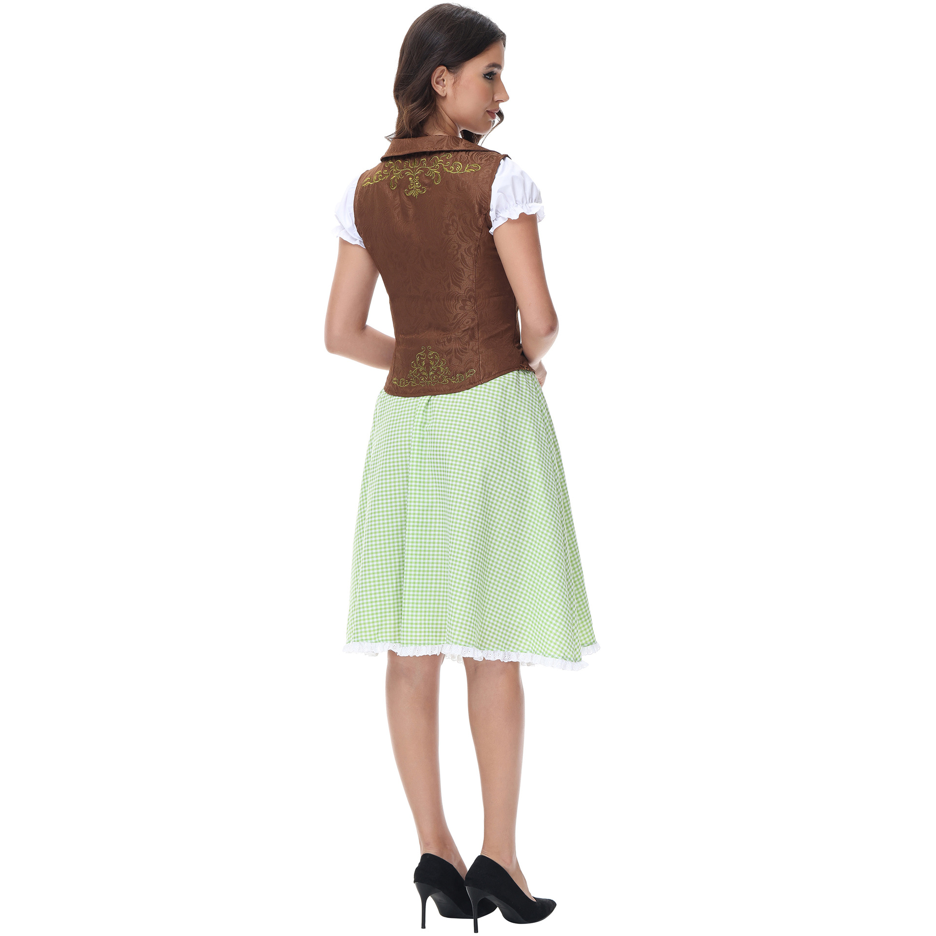 5563--German Sexy Oktoberfest Dress 2024 Bar Cosplay COS Party Female Beer Wear
