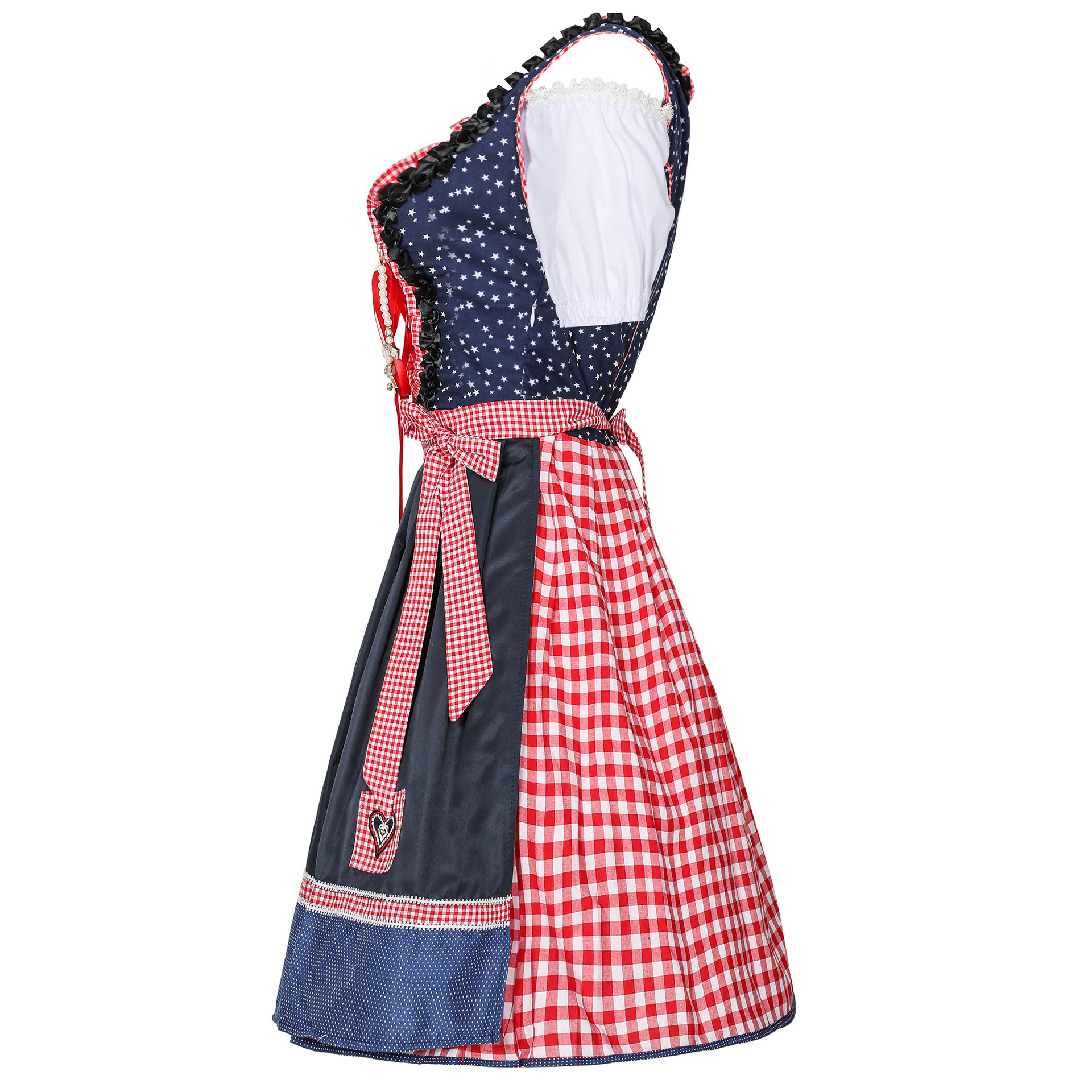 8165--German Bavarian skirt cosplay Oktoberfest costume