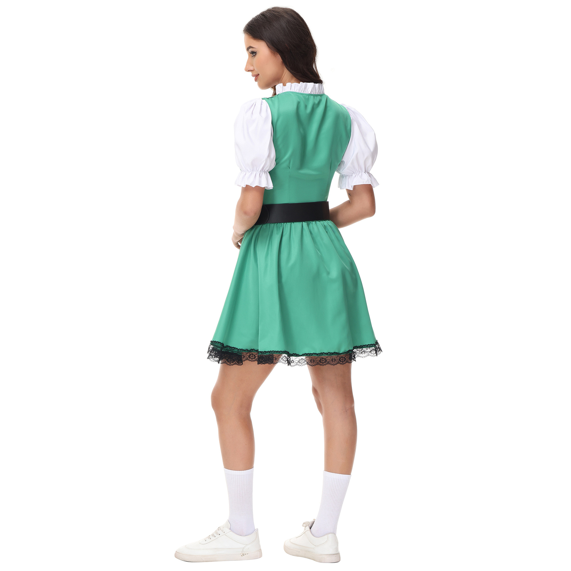 5589--Oktoberfest clothing, winery work clothes, German Bavaria COS cocktail party wear