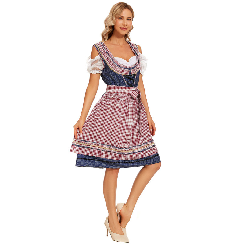 82347--Party Beer Girl Stage Performance Beer Clothes Germany Munich Ding Dong Dress