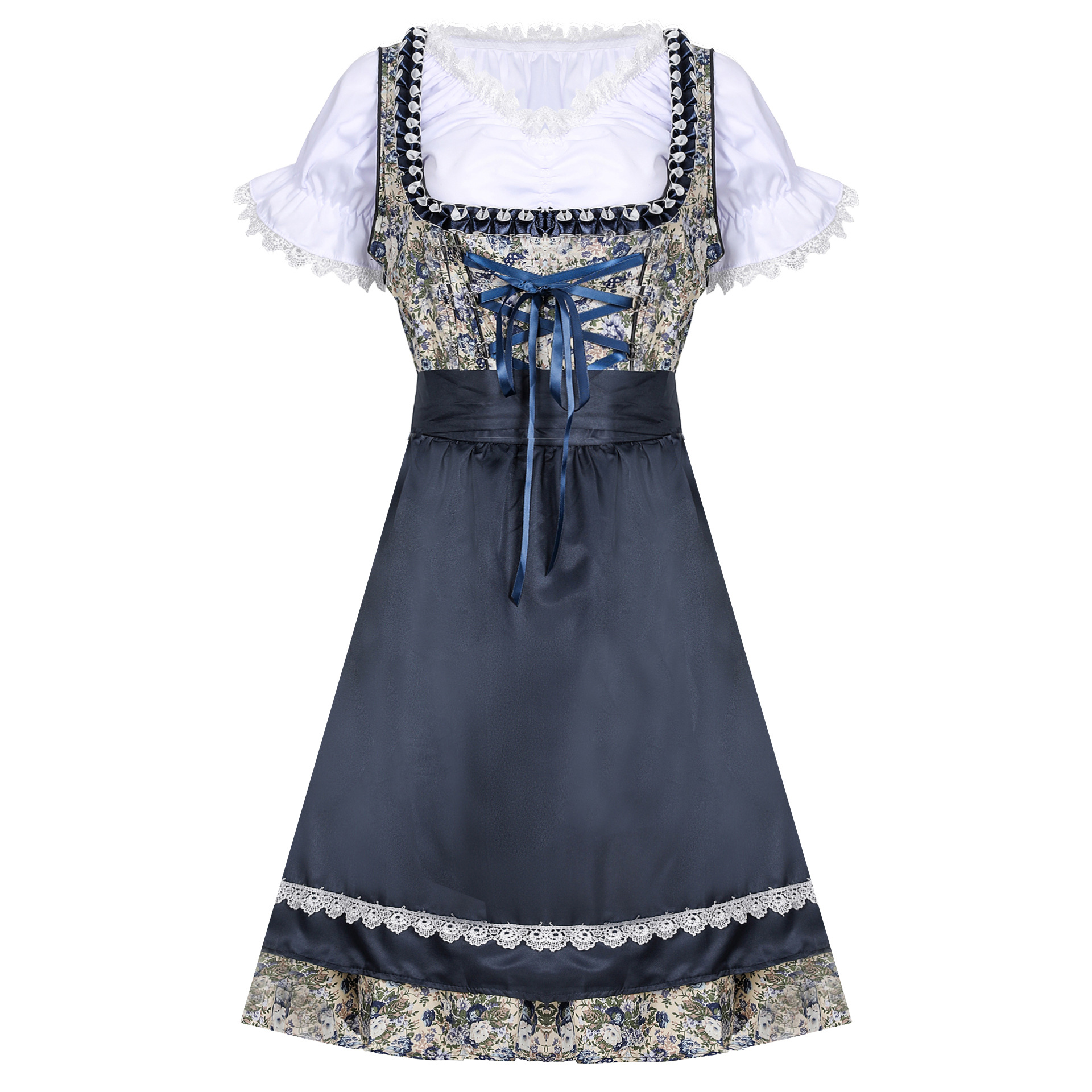 4122--Parent-child outfit German Bavarian Oktoberfest costume stage dress