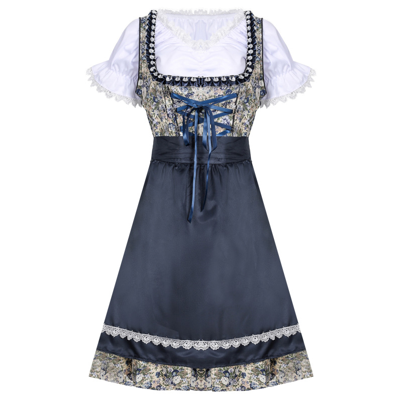 4122--Parent-child outfit German Bavarian Oktoberfest costume stage dress