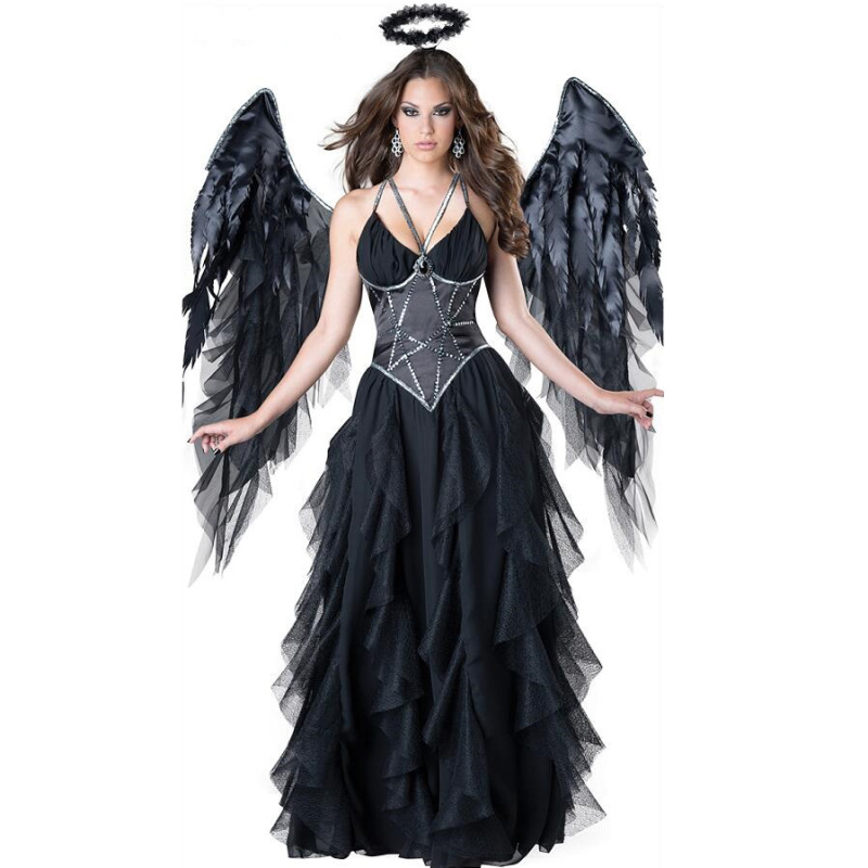 9038A--Halloween Vampire Dark Angel Costume