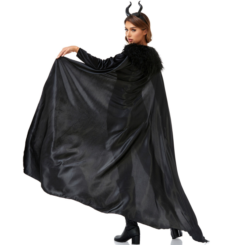 2028--New Cloak Maleficent Halloween Costume