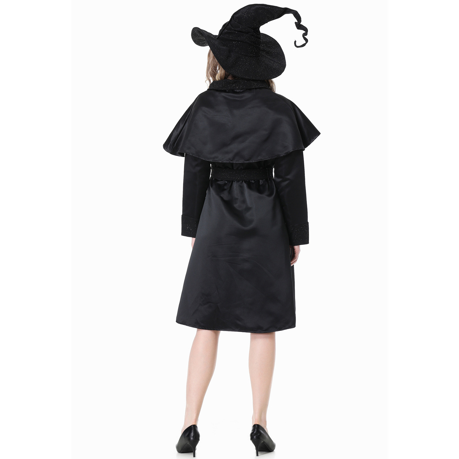 82325--Witch Costume Halloween Witch Costume Masquerade Cloak