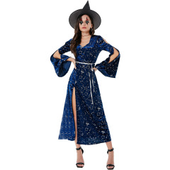3387--Cosplay Halloween Witch Costume