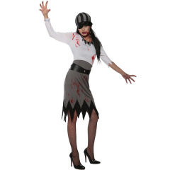 1803--Halloween Vampire Female Pirate Masquerade Costume