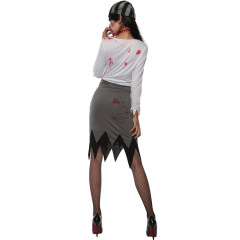 1803--Halloween Vampire Female Pirate Masquerade Costume