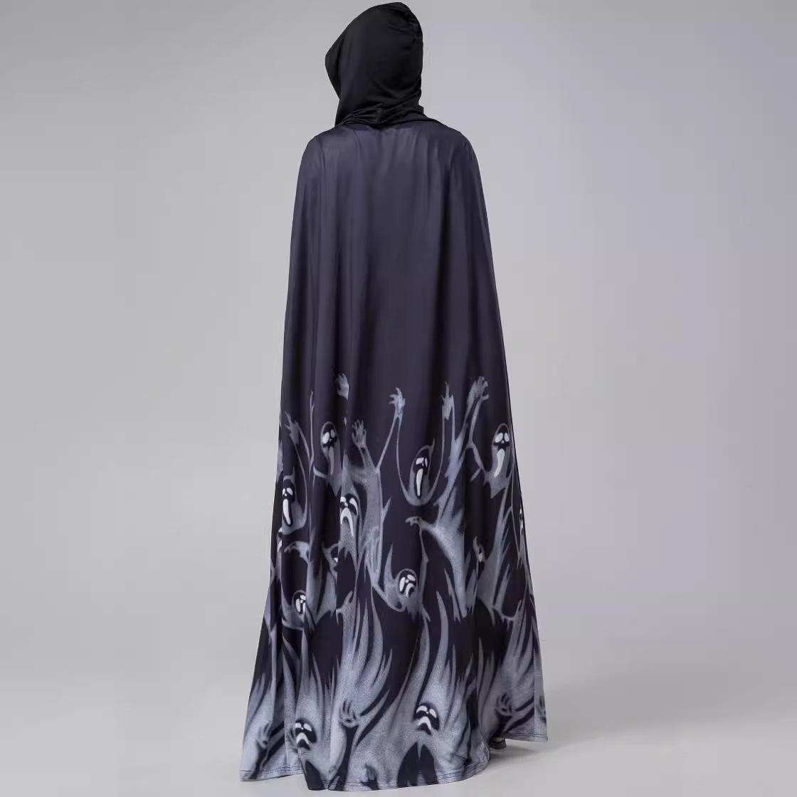 8717--Death Ghost Bride Vampire Cloak Cloak Zombie COS Server